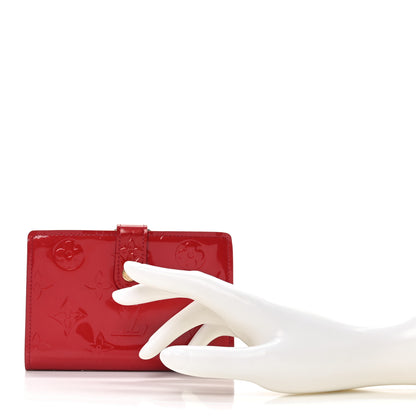 Louis Vuitton Vernis French Purse Wallet Pomme D'Amour 2 of 5