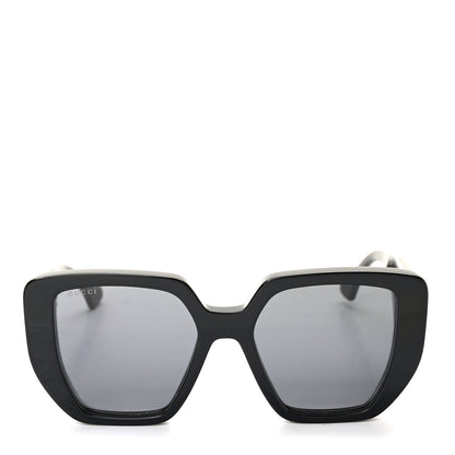 Gucci Acetate Square Frame Sunglasses GG0956S Black 2 of 8