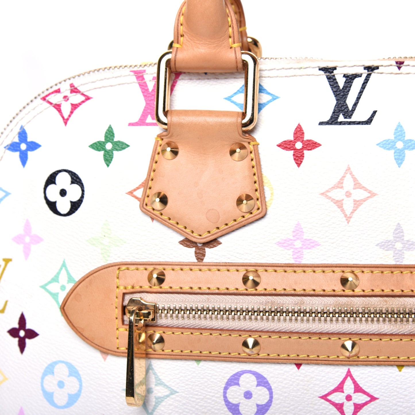 Monogram Multicolor Alma White