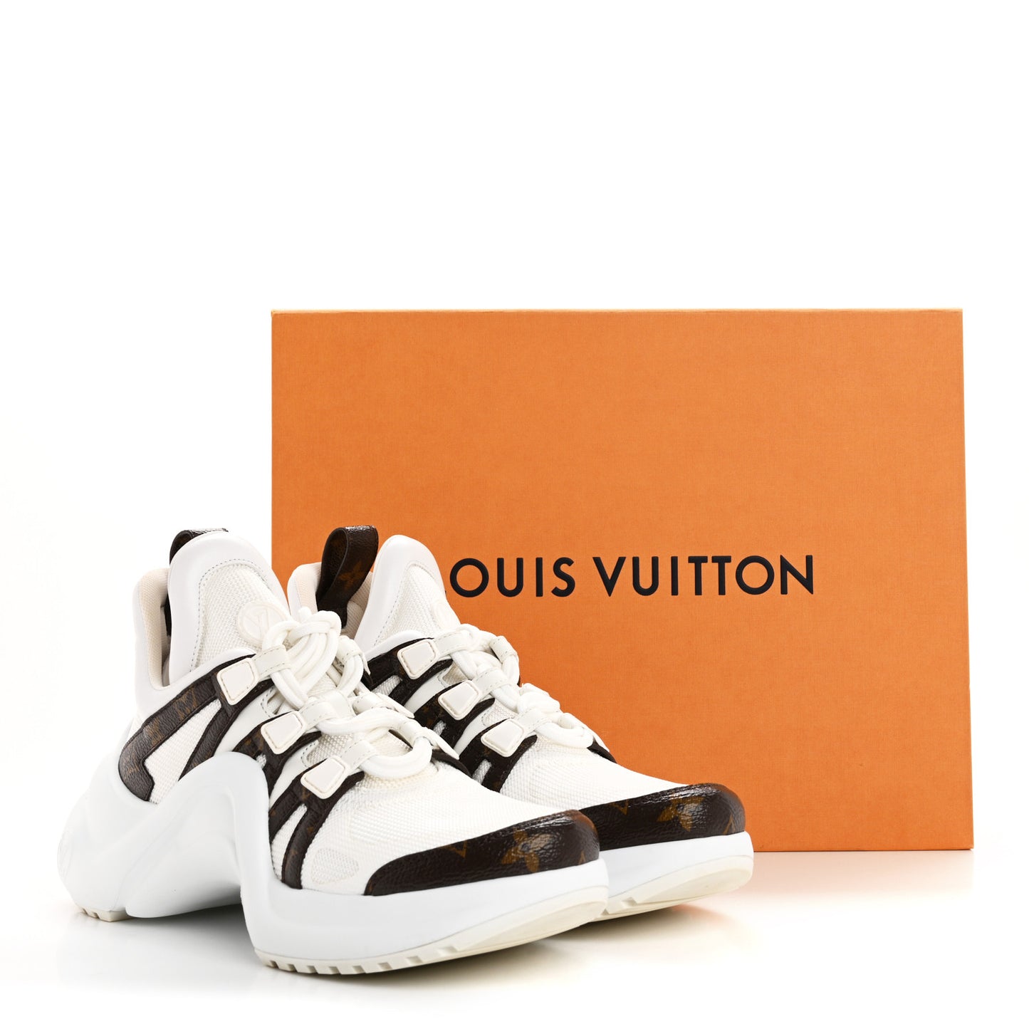 Patent Monogram LV Archlight Sneakers 39 White