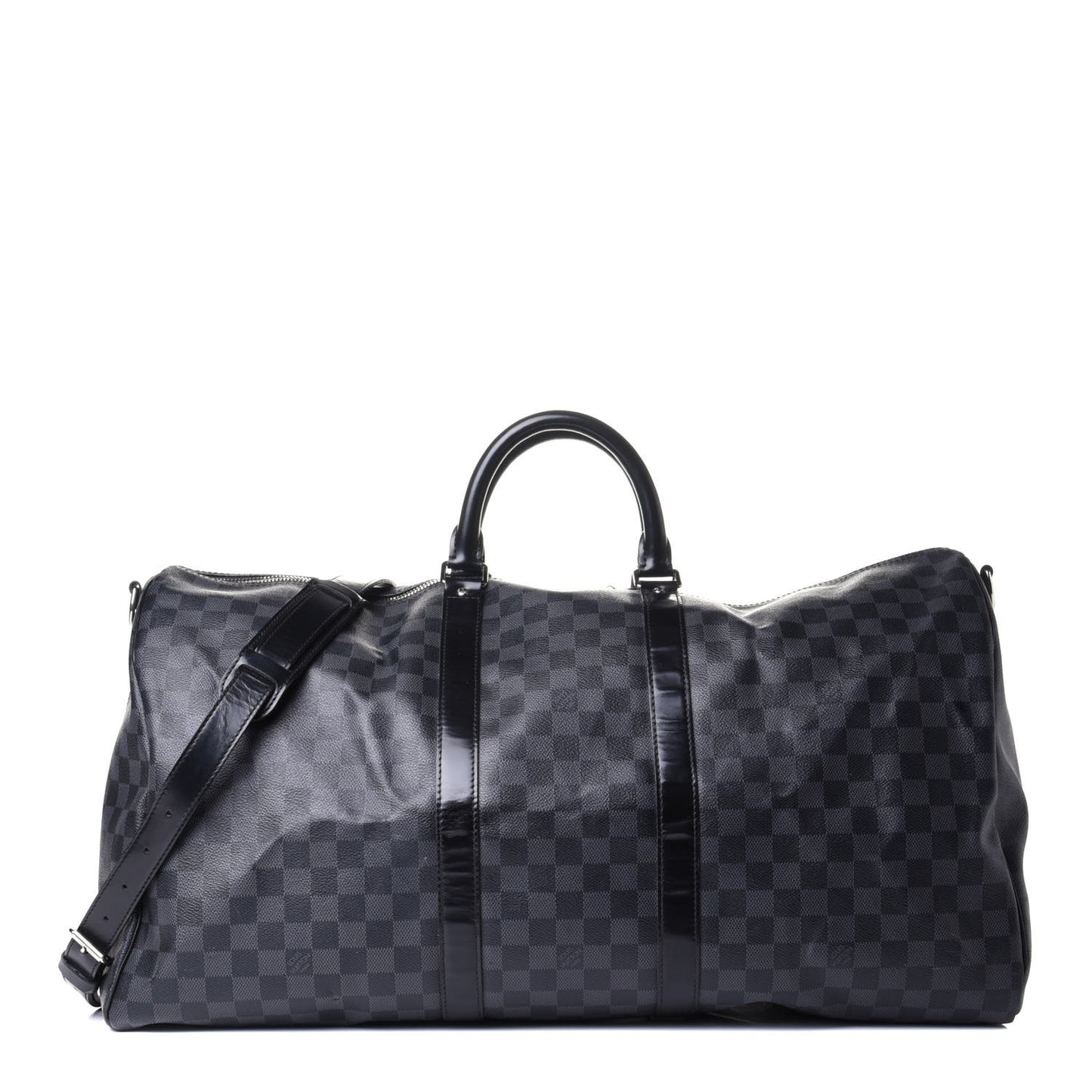Damier Graphite Keepall Bandouliere 55