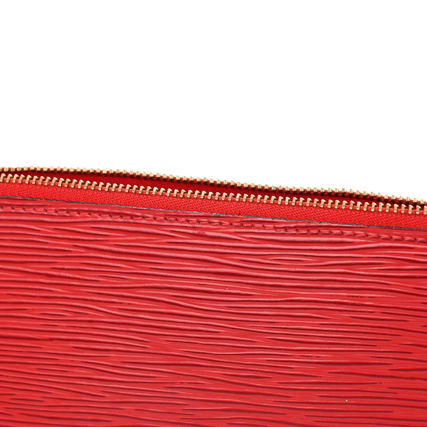 Louis Vuitton Epi Pochette Accessories 21 Castillan Red 10 of 10