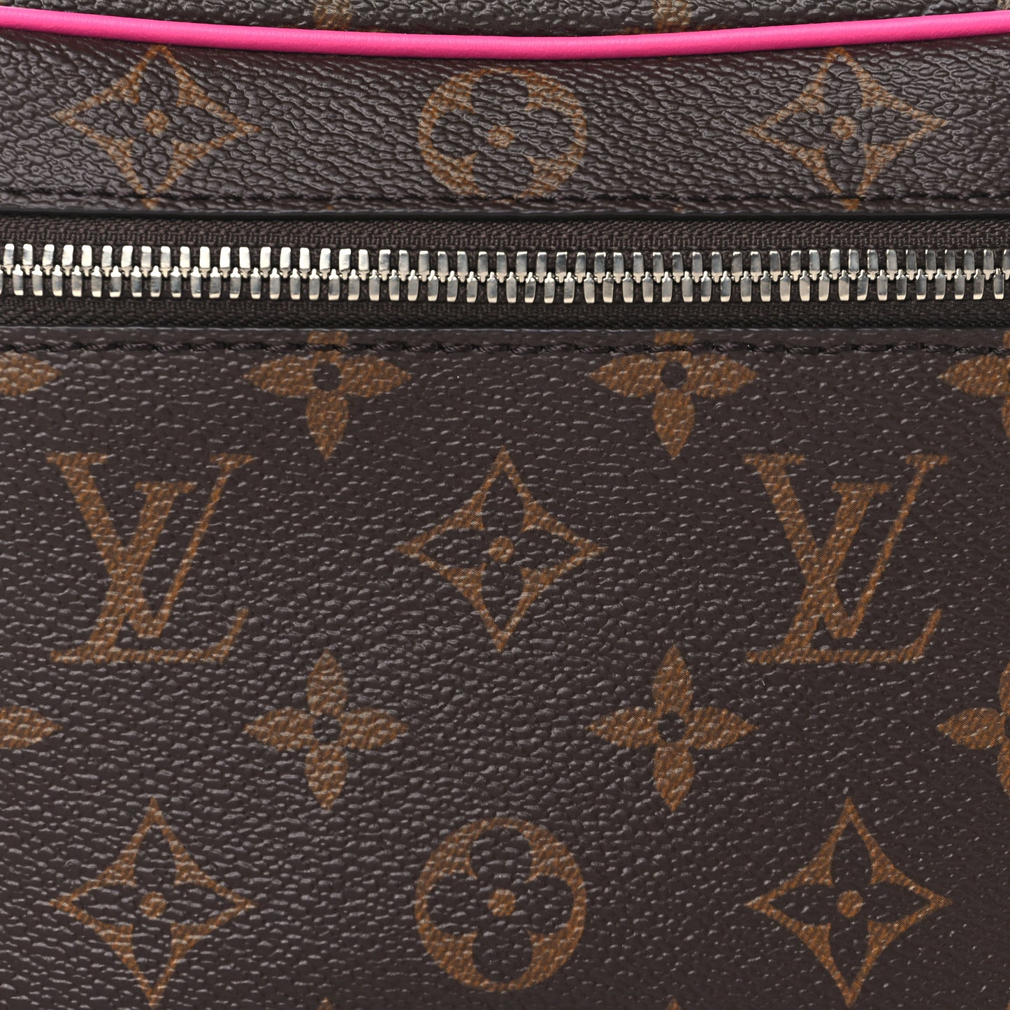 Monogram Macassar Nice Mini Fuchsia