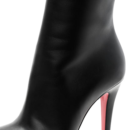Christian Louboutin Calfskin Bianca Botta 140 Knee Boots 36 Black 9 of 9