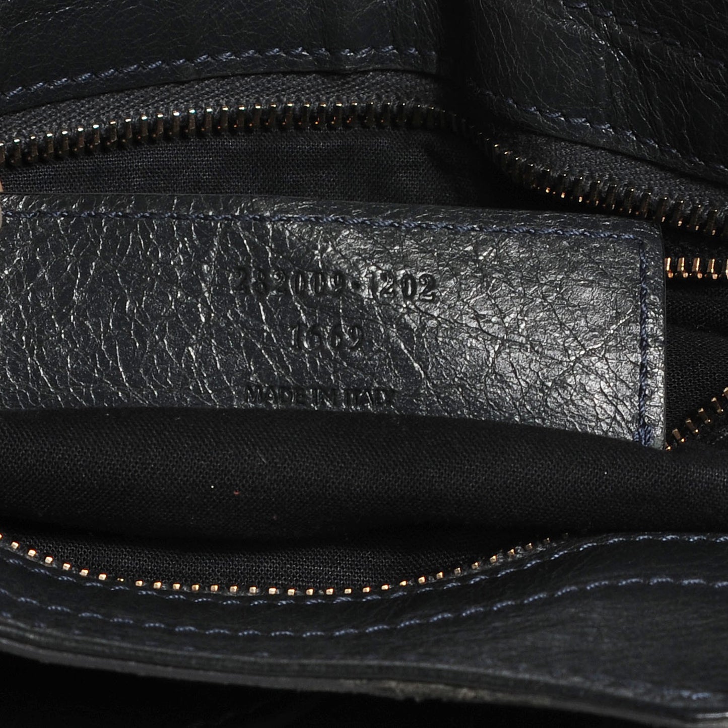 Agneau Giant 12 Rose Gold Hardware Part Time Anthracite