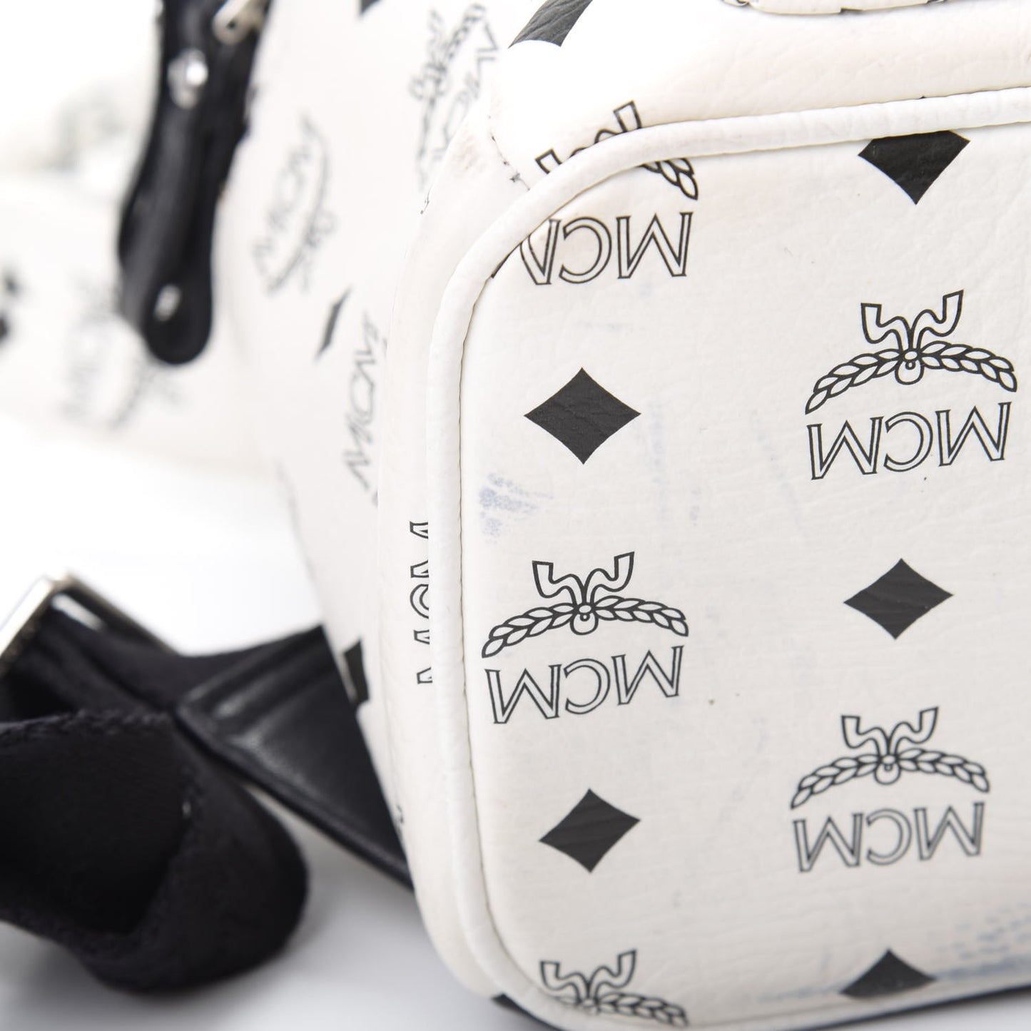 Visetos Studded Small Stark M Backpack White