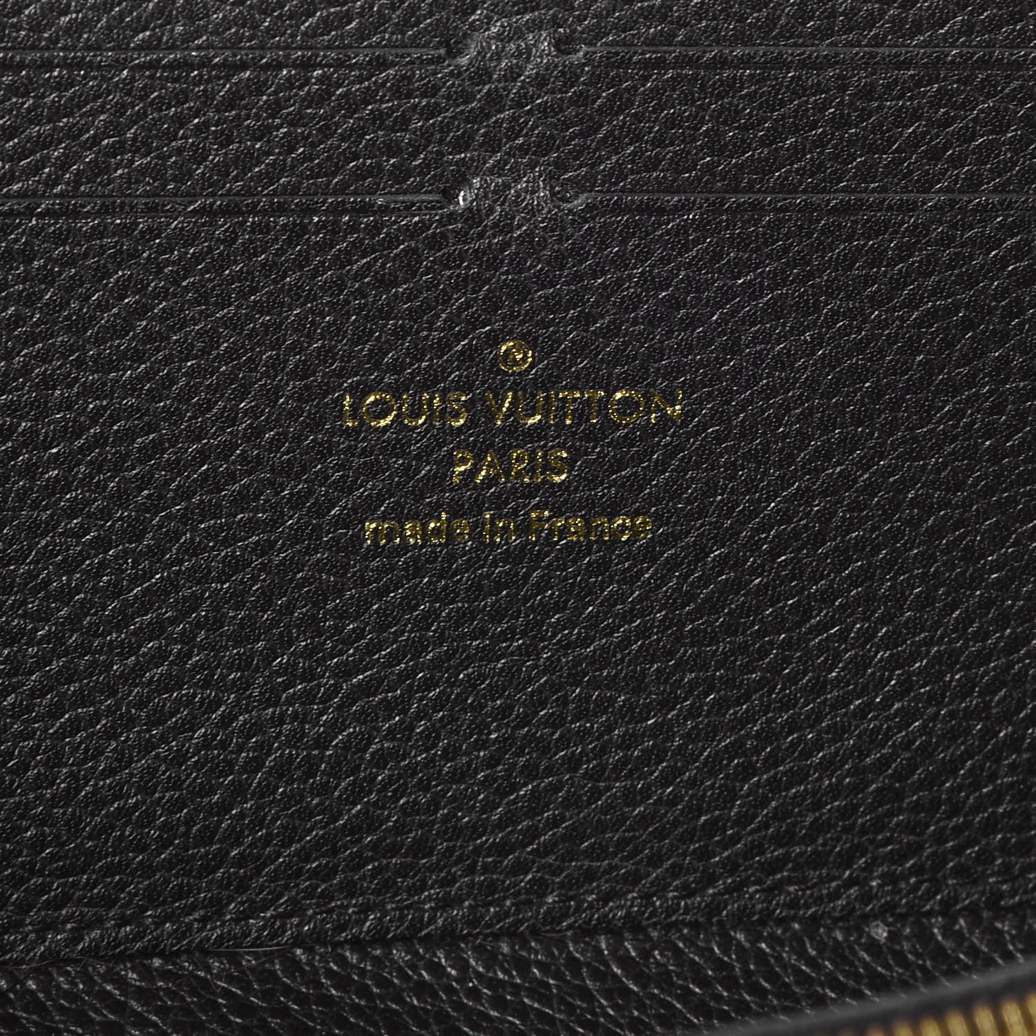 Louis Vuitton Empreinte Clemence Wallet Black 6 of 10