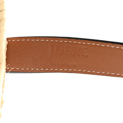 Loewe Raffia Small Basket Tote Bag Natural Tan 6 of 10