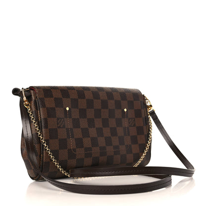 Louis Vuitton Damier Ebene Favorite MM 3 of 10