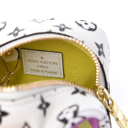 Louis Vuitton Monogram Giant Cube Coin Purse Pink 6 of 9