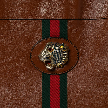 Gucci Calfskin Large Rajah Chain Tote Cuir 8 of 12