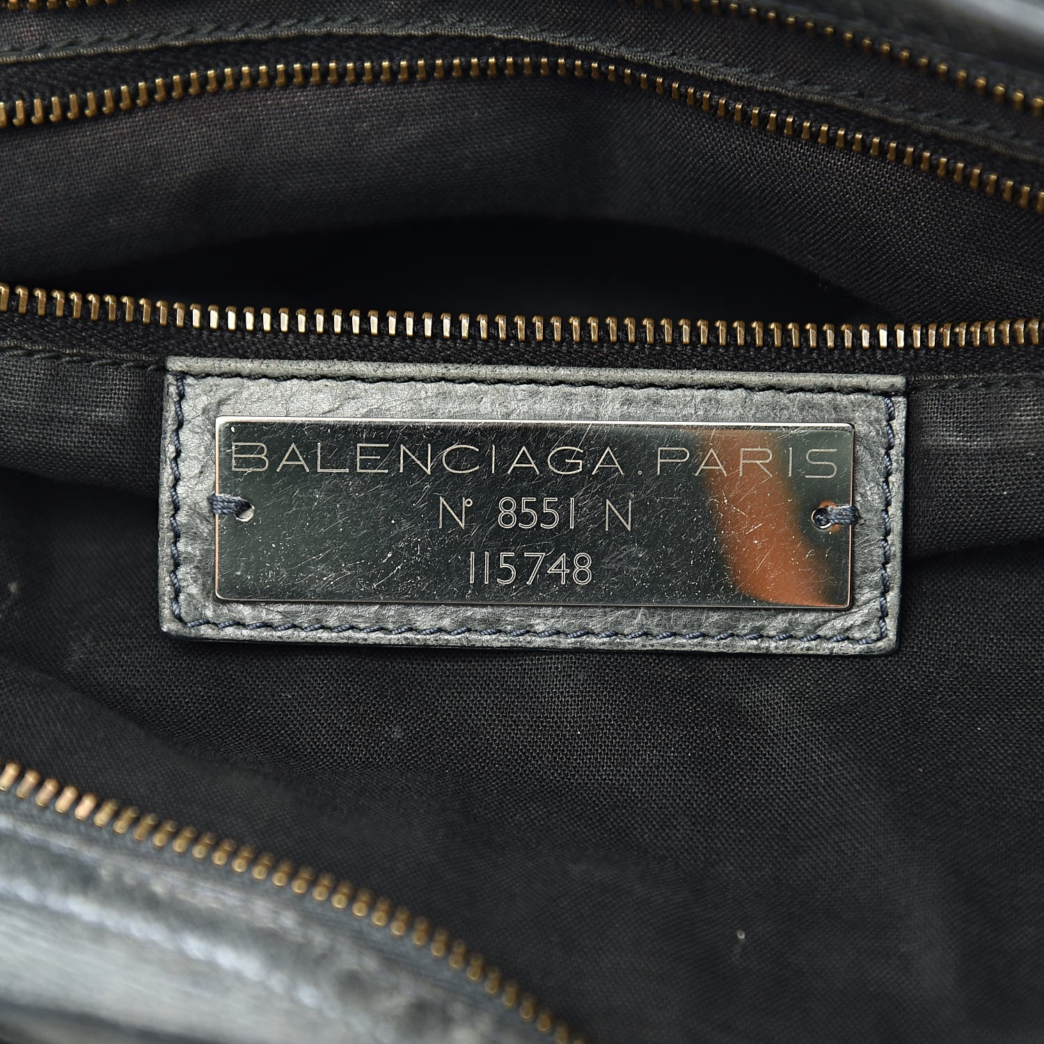 Balenciaga Agneau Classic Hardware City Anthracite 6 of 16