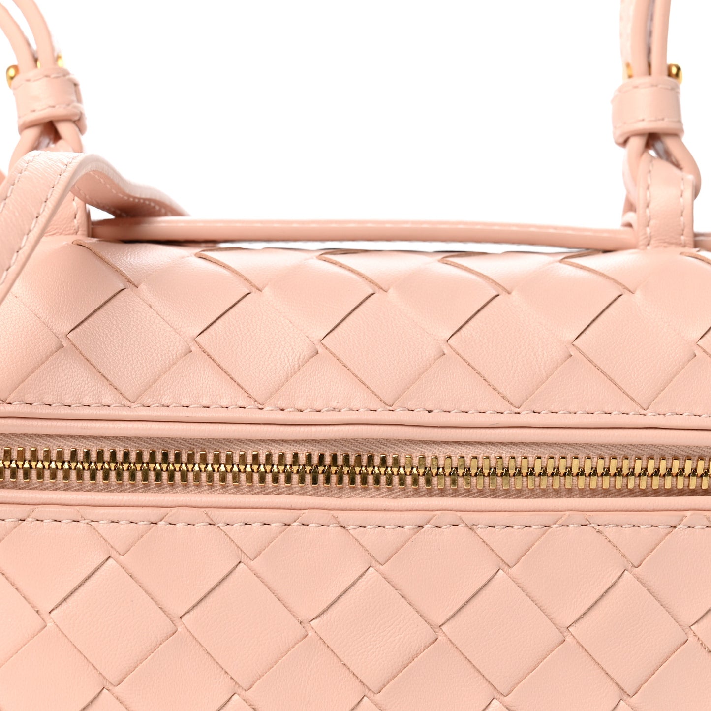 Calfskin Intrecciato Bang Bang Vanity Case Cameo
