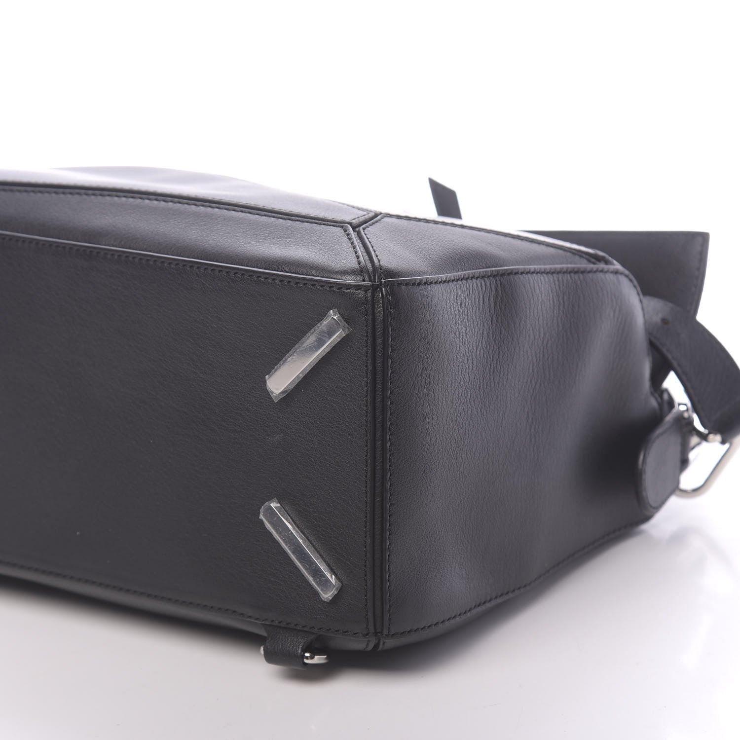 Loewe Calfskin Medium Puzzle Bag Black 8 of 9