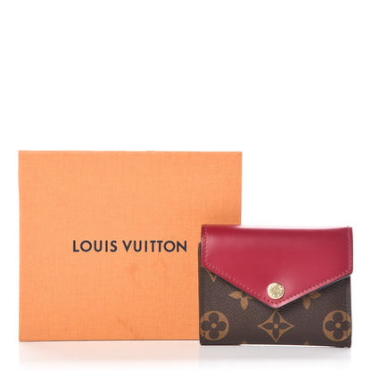 Louis Vuitton Monogram Zoe Wallet Fuchsia 8 of 8