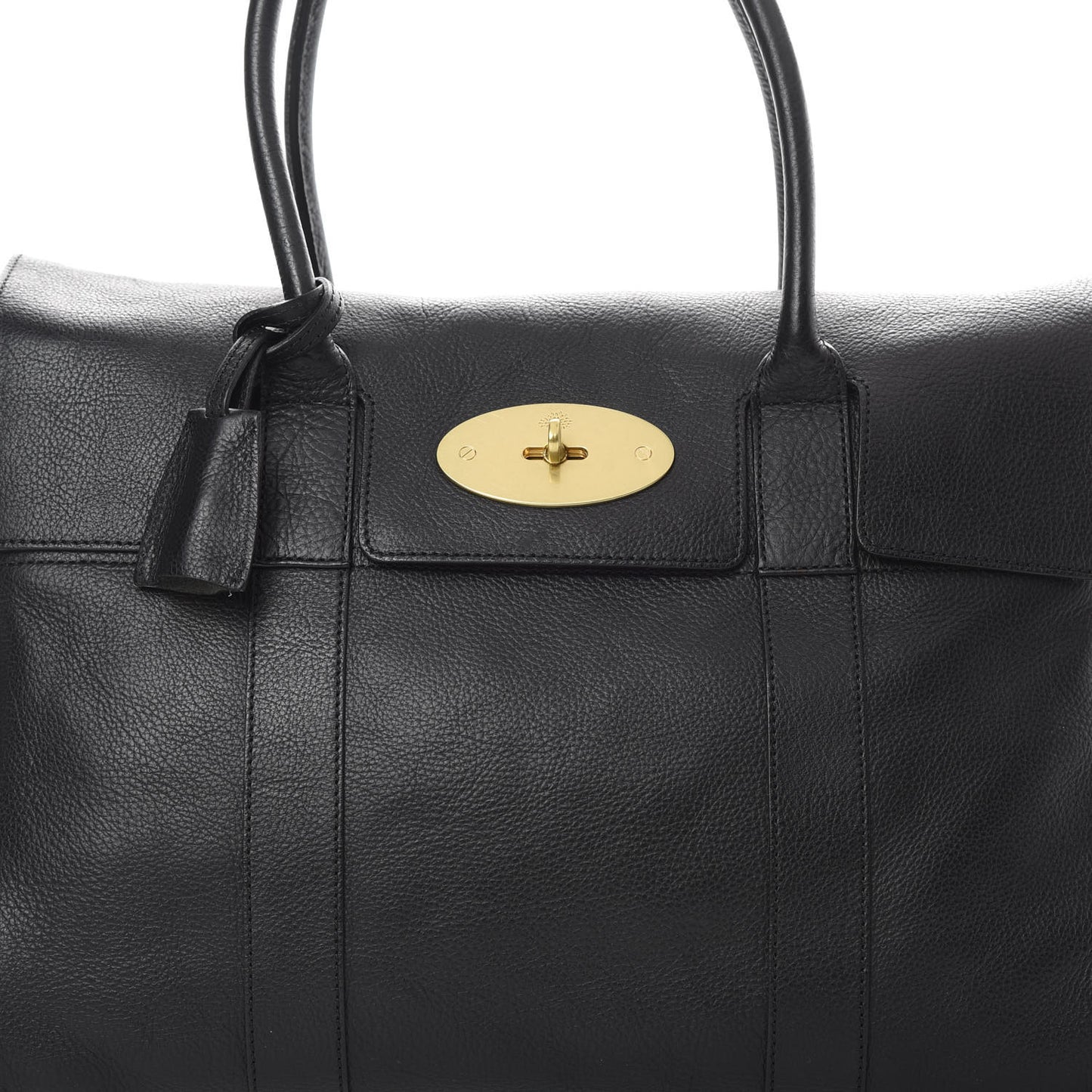 Classic Grain Calfskin Bayswater Black