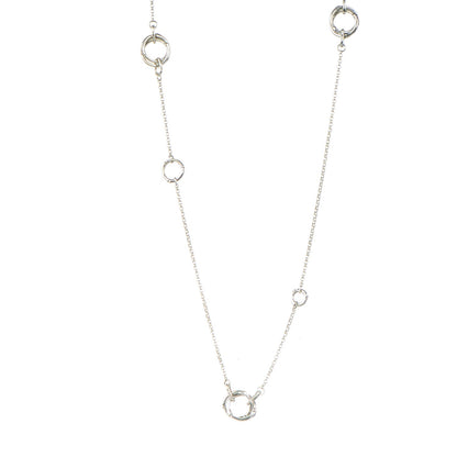 John Hardy Sterling Silver Bamboo Sautoir Necklace 1 of 5