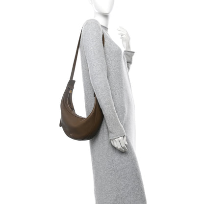 Khaite Pebbled Calfskin Augustina Hobo Hazelnut 2 of 9
