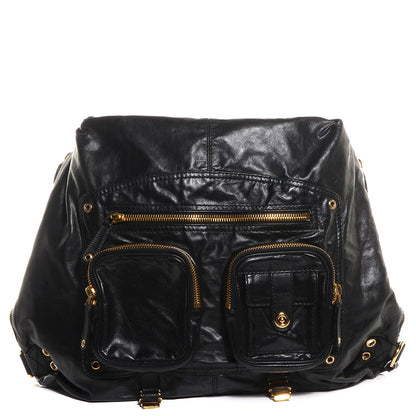 Gucci Leather Large Darwin Convertible Backpack Black 1 of 9
