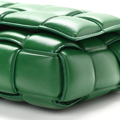 Bottega Veneta Nappa Maxi Intreccio Padded Cassette Crossbody Bag Racing Green 8 of 10