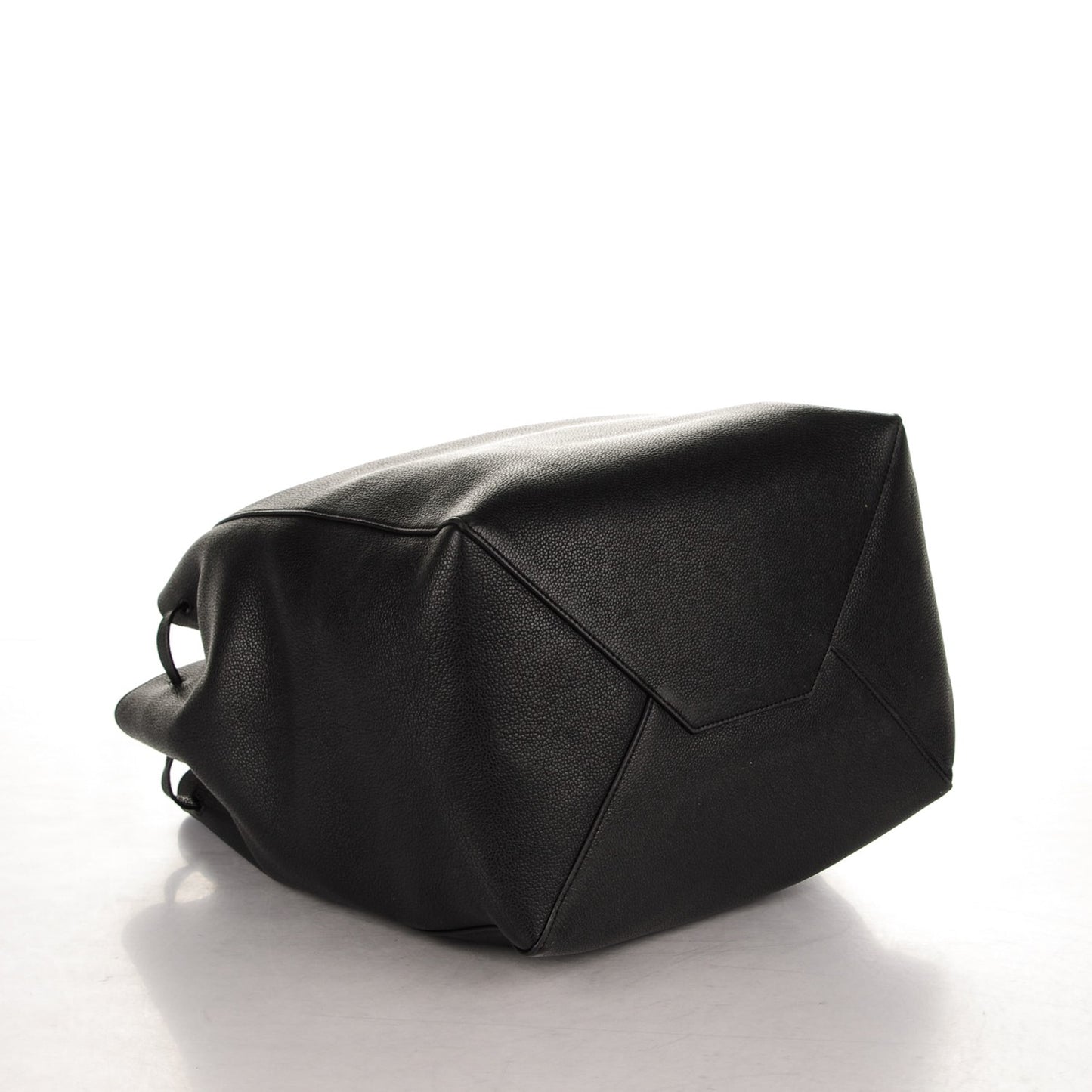 Supple Calfskin Medium Belt Cabas Phantom Black