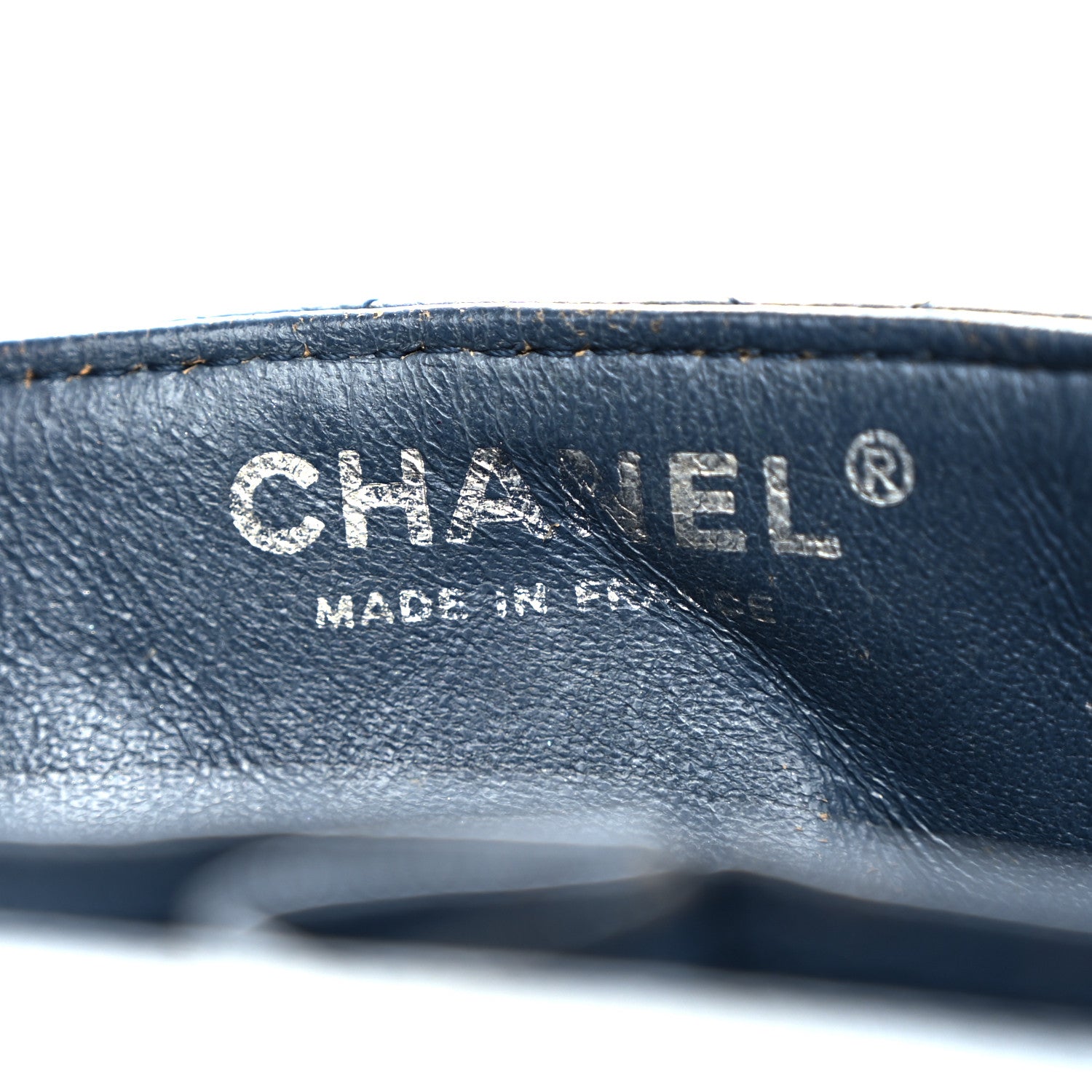 Chanel Caviar East West Flap Blue 6 of 13