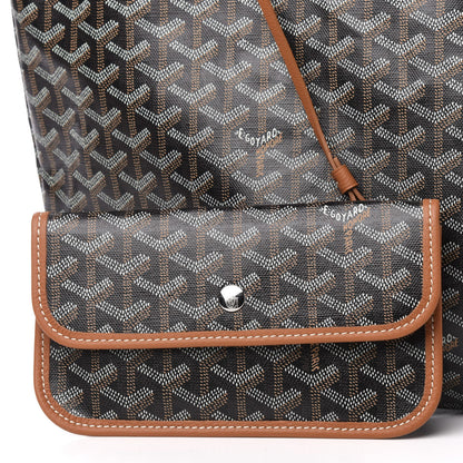 Goyard Goyardine Saint Louis PM Black Gold 9 of 11