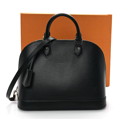 Louis Vuitton Epi Alma PM Black 11 of 11