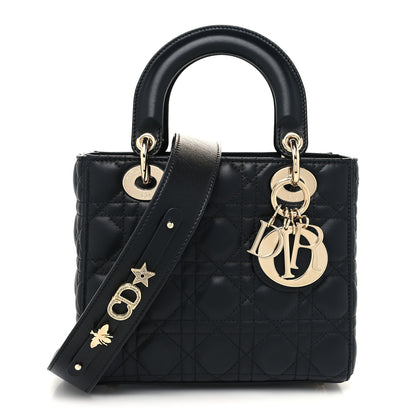 Christian Dior Lambskin Cannage Small My ABCDior Lady Dior Black 1 of 10