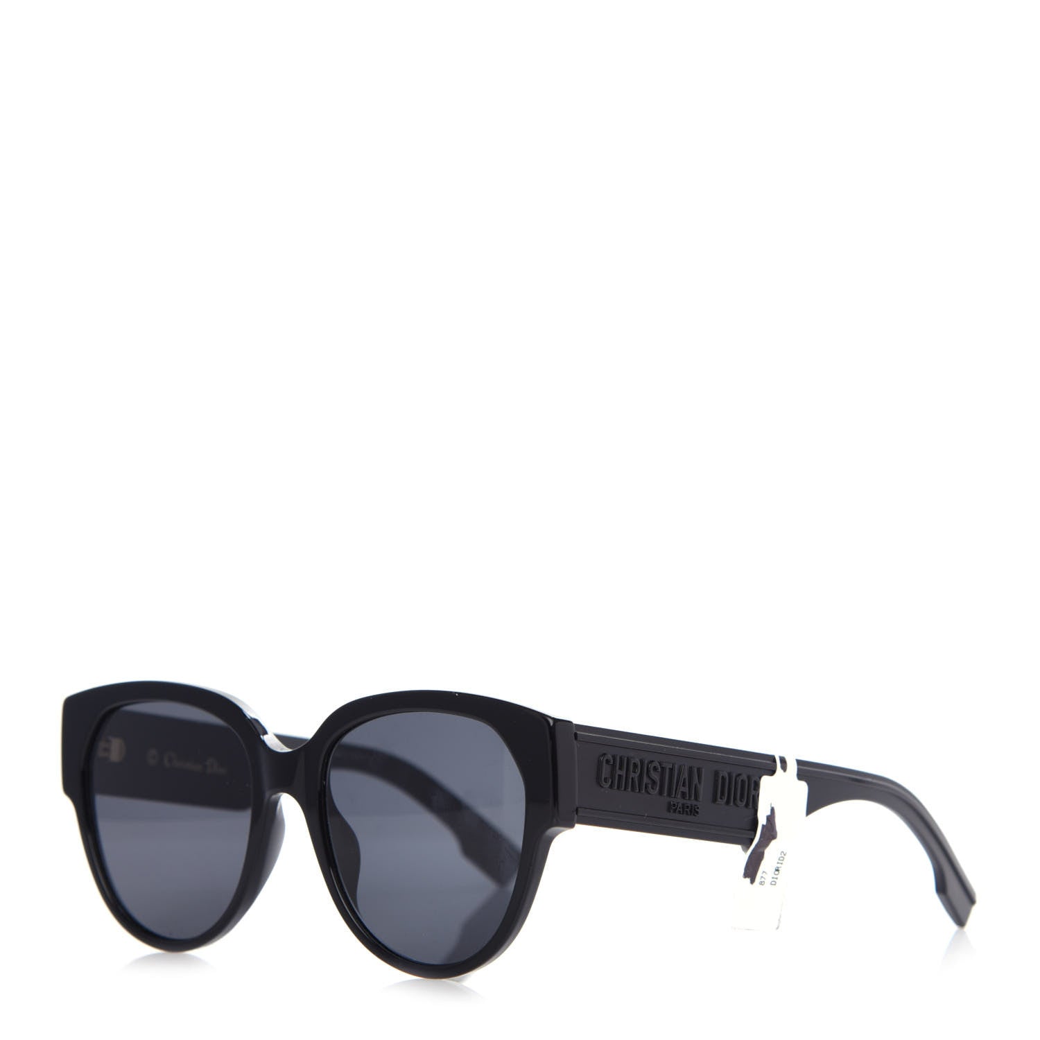 Christian Dior Acetate DiorID2 Sunglasses Black 1 of 10