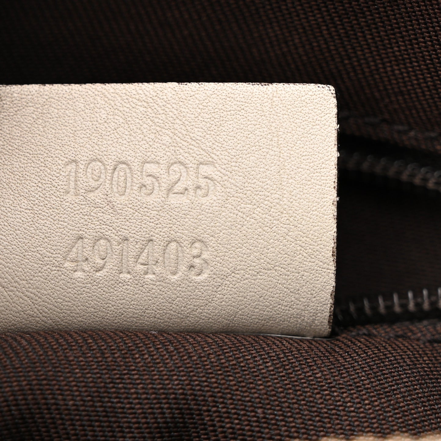 Guccissima Medium D Gold Hobo Off White
