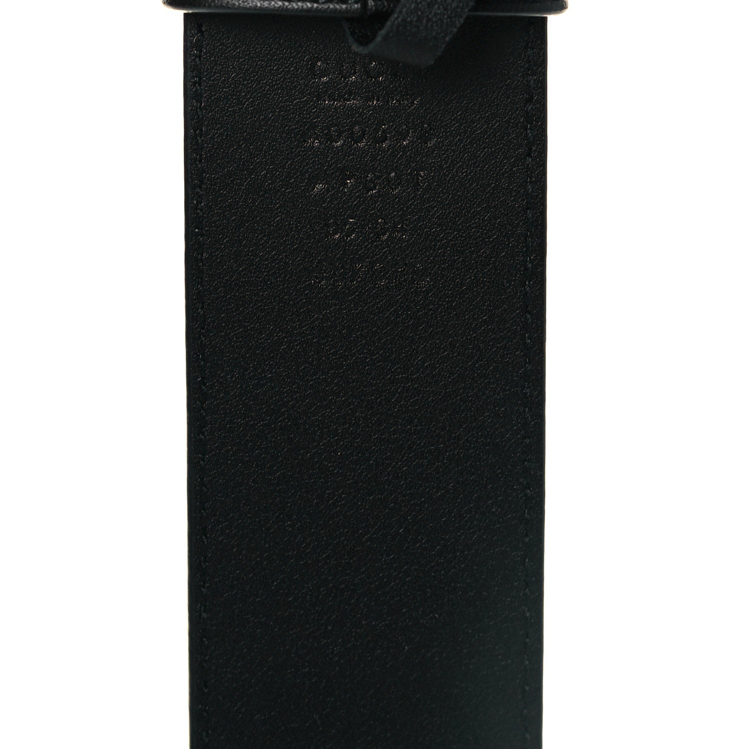 Gucci Calfskin Double G 40mm Belt 85 34 Black 3 of 5