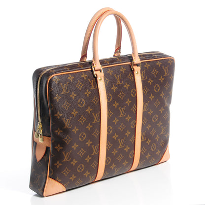 Louis Vuitton Monogram Porte-Documents Voyage Briefcase 3 of 7