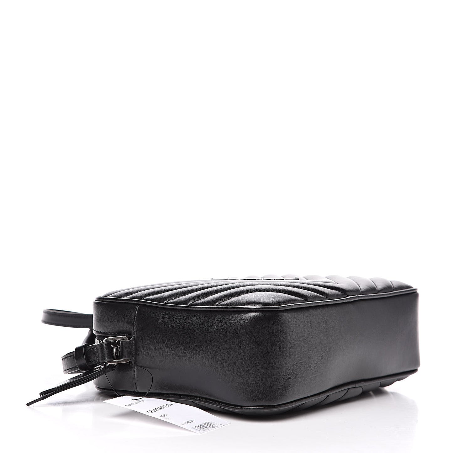 Calfskin Matelasse Monogram Lou Camera Bag Black