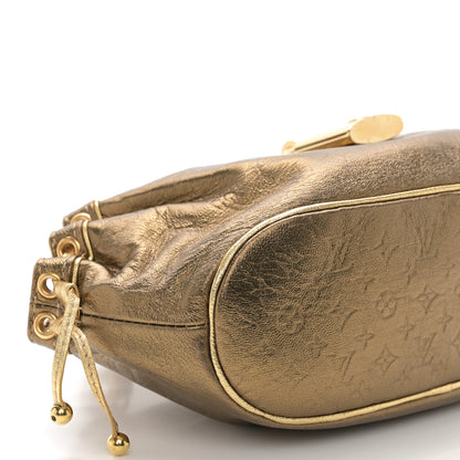 Louis Vuitton Metallic Calfskin Monogram Embossed Theda PM Gold 9 of 13