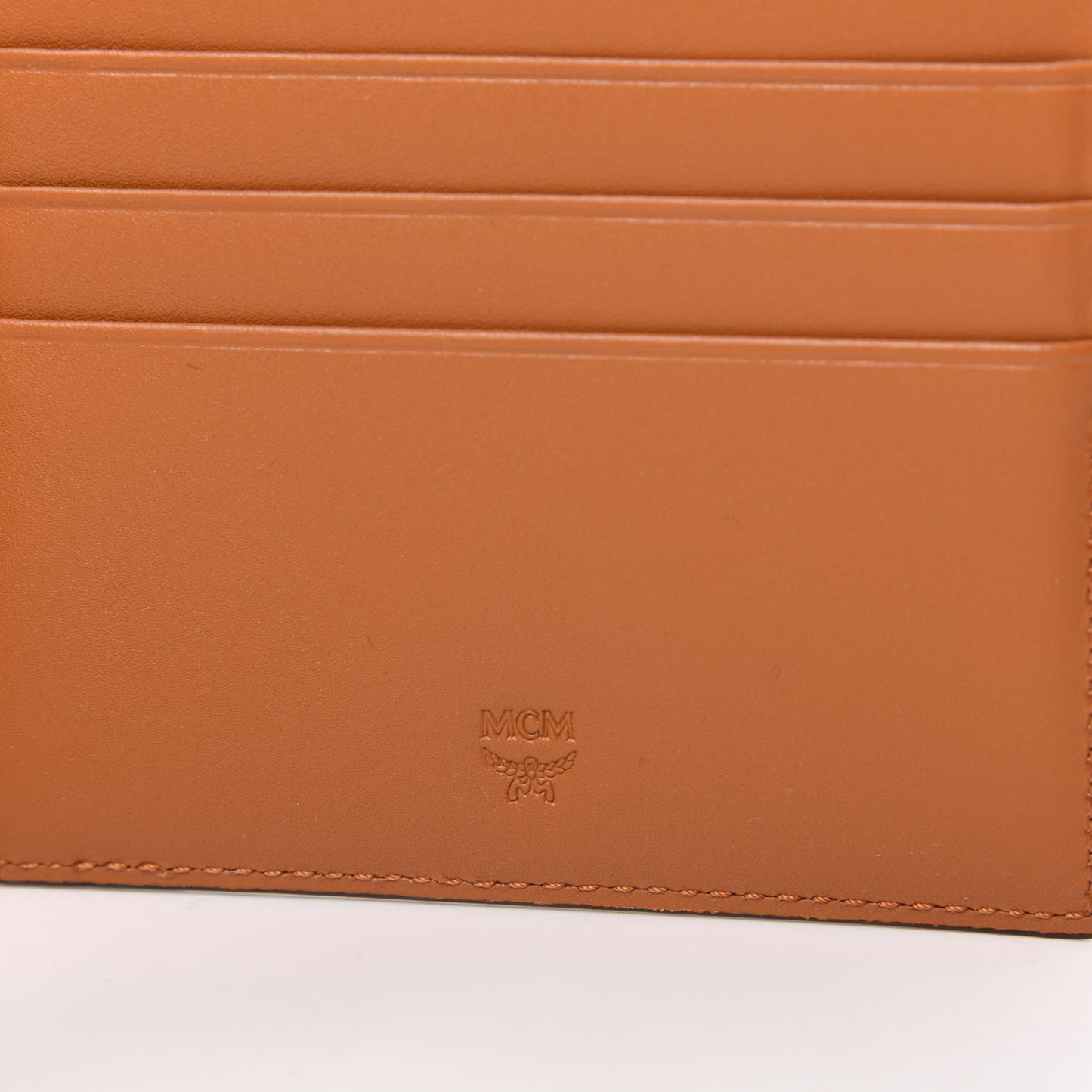 Visetos Small Flap Wallet Cognac
