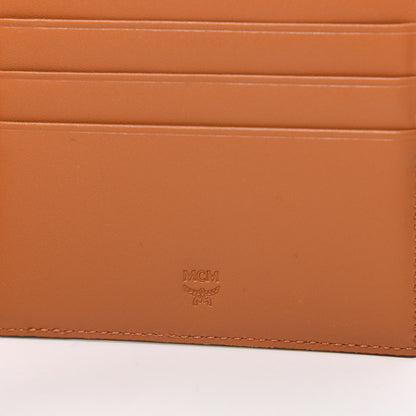 MCM Visetos Small Flap Wallet Cognac 6 of 6