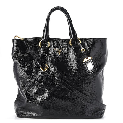 Prada Vernice Shopping Tote Black 1 of 8
