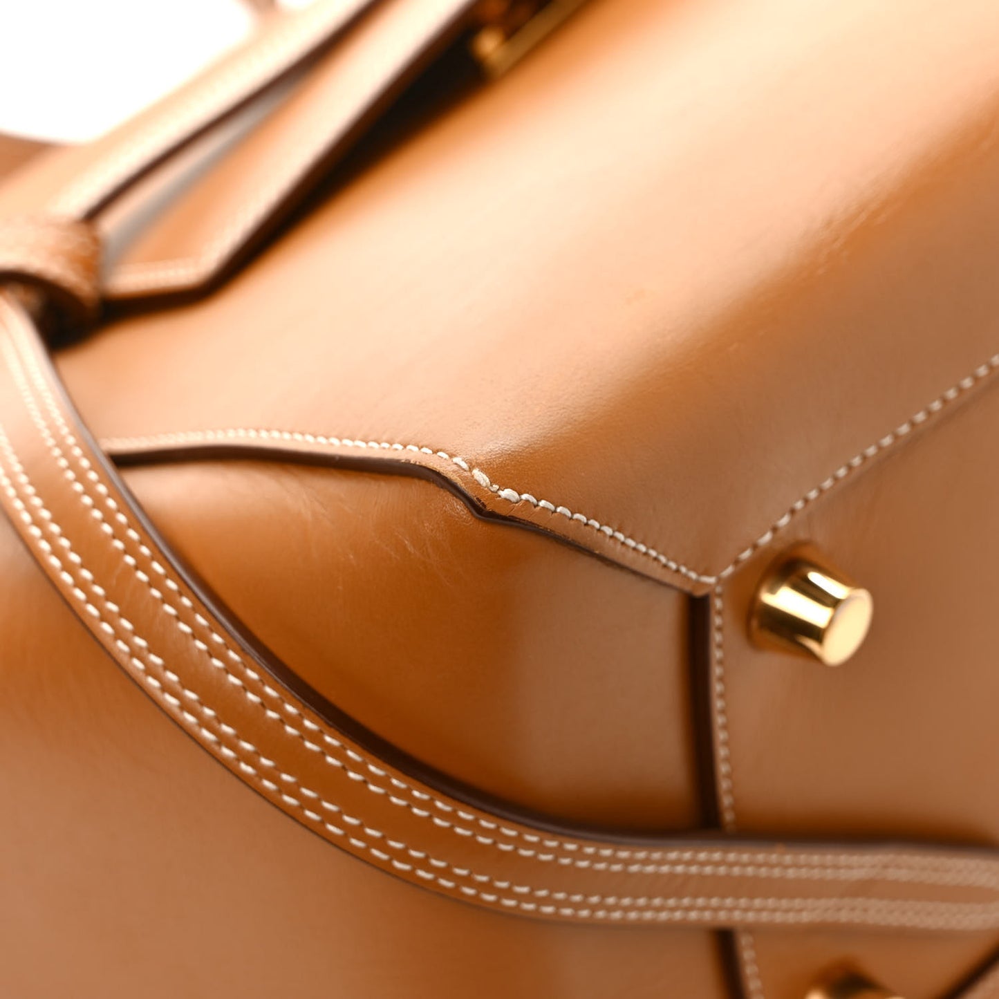 Supersoft Calfskin Mini Belt Bag Tan