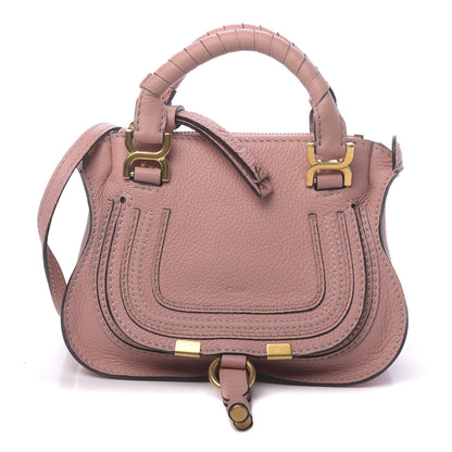 Chloe Calfskin Mini Marcie Satchel Anemone Pink 1 of 13