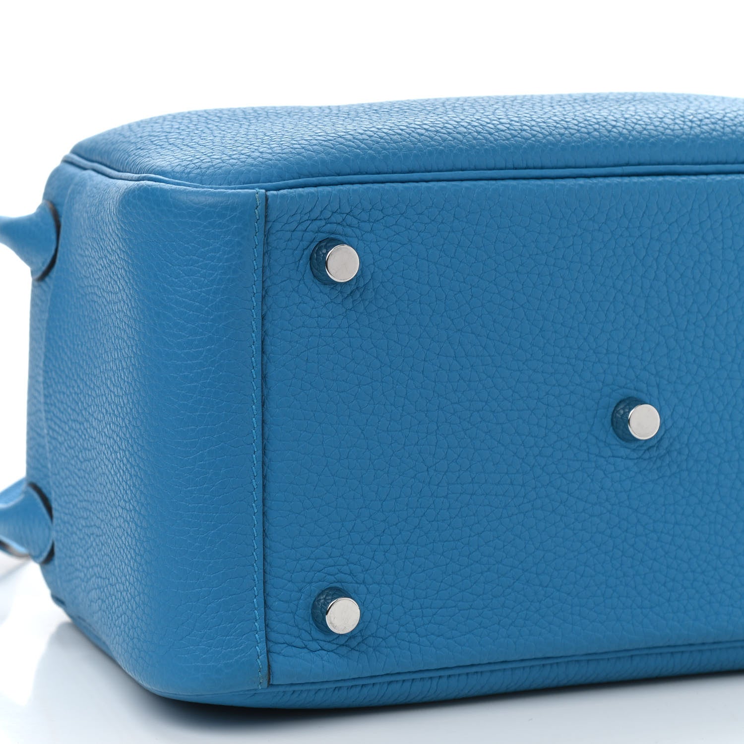 Hermes Taurillon Clemence Lindy 26 Bleu Frida 9 of 11
