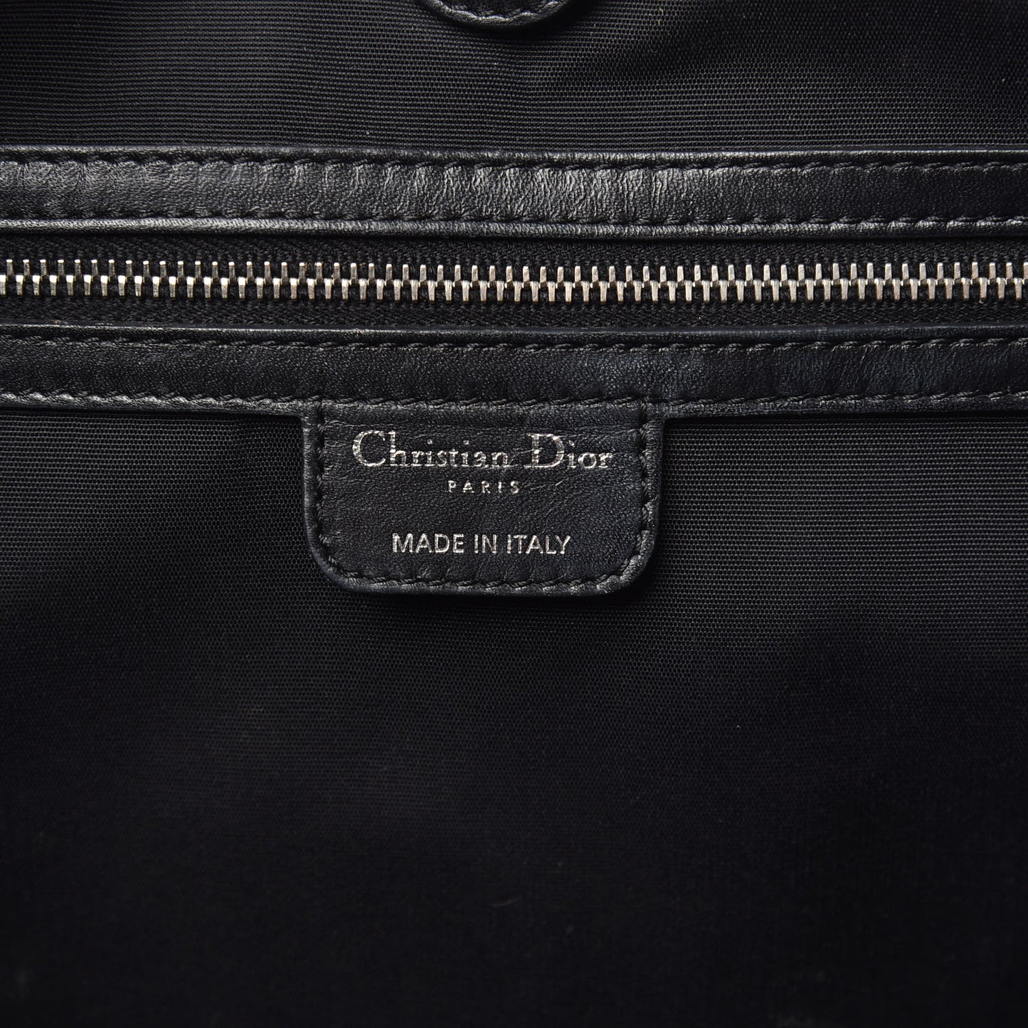 Coated Canvas Cannage Medium Panarea Tote Black