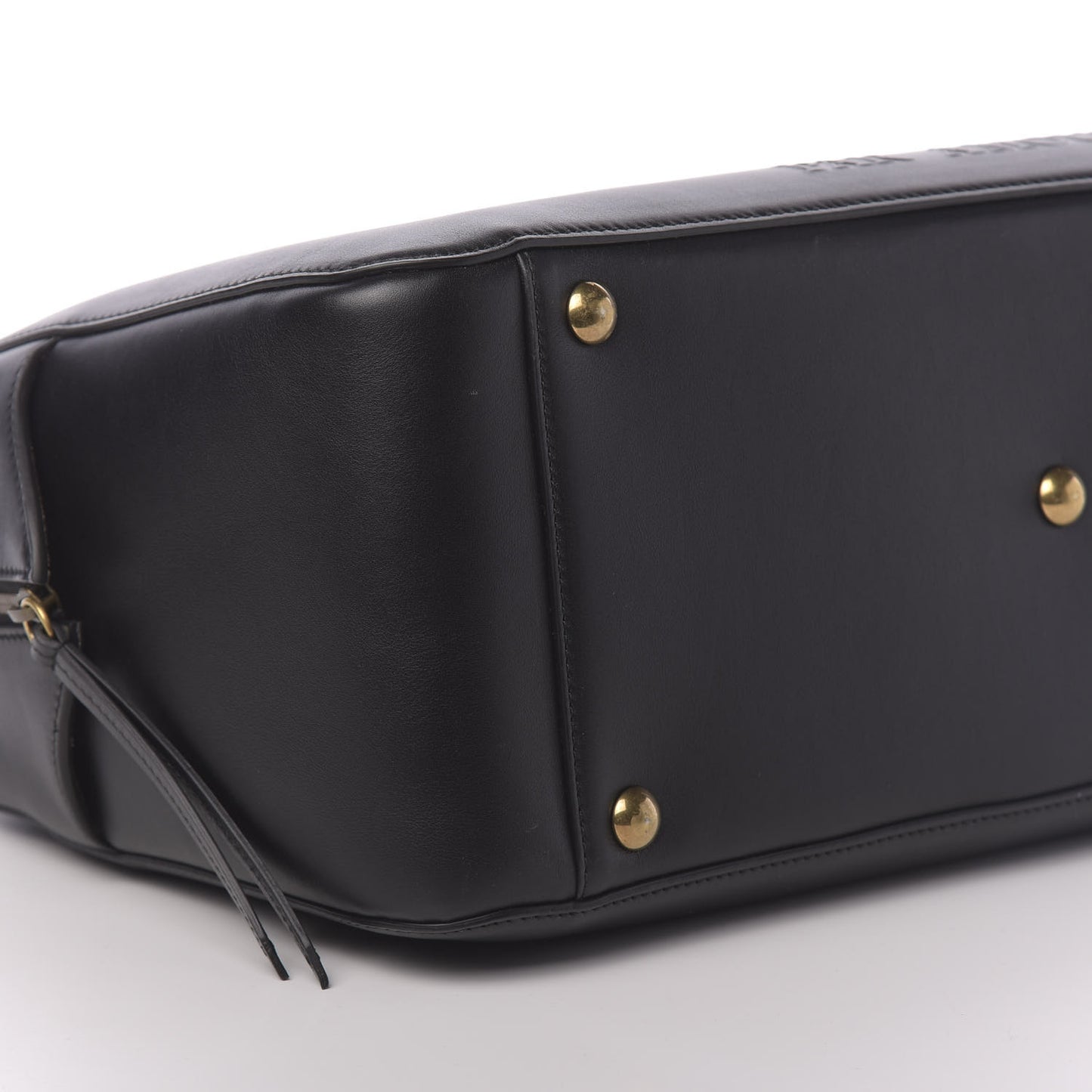 Calfskin Embossed L'Aveugle Par Amour Duffle Black