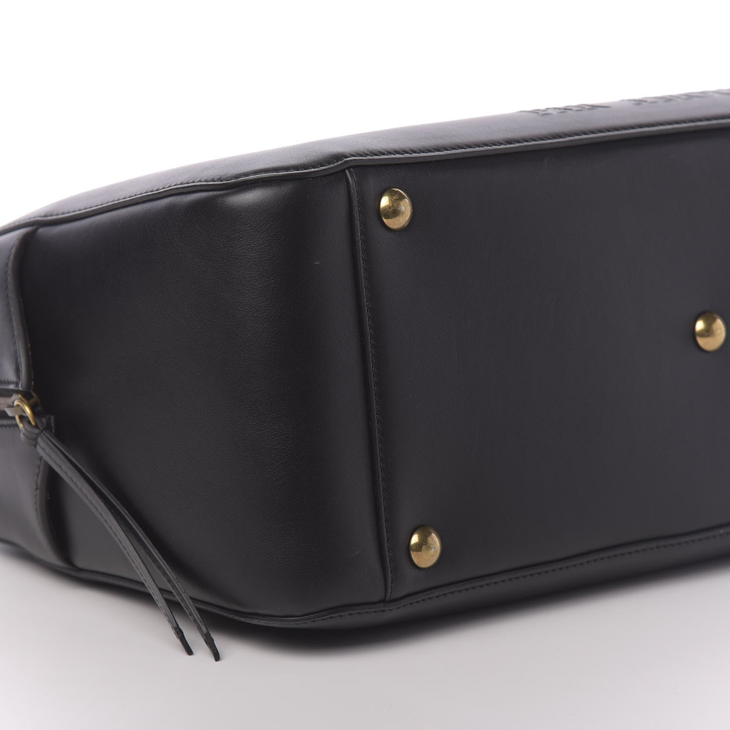 Gucci Calfskin Embossed L'Aveugle Par Amour Duffle Black 10 of 11