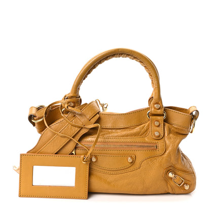 Balenciaga Agneau Giant 12 Gold Hardware First Jaune Moutarde 2 of 10