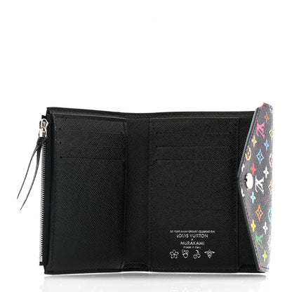 Louis Vuitton LV X TM Monogram Multicolor Victorine Wallet Black 5 of 7