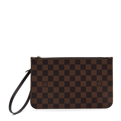 Louis Vuitton Damier Ebene Neverfull MM GM Pochette 1 of 6