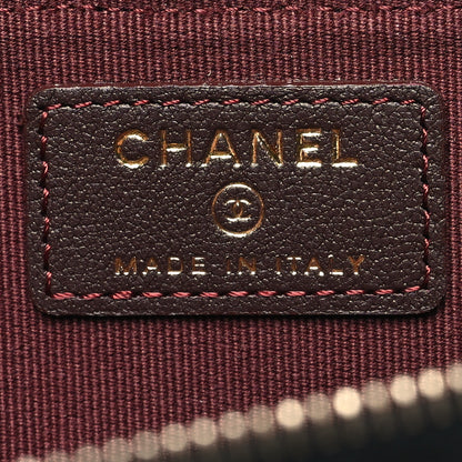 Chanel Lambskin Quilted Zip Card Holder Black 6 of 8