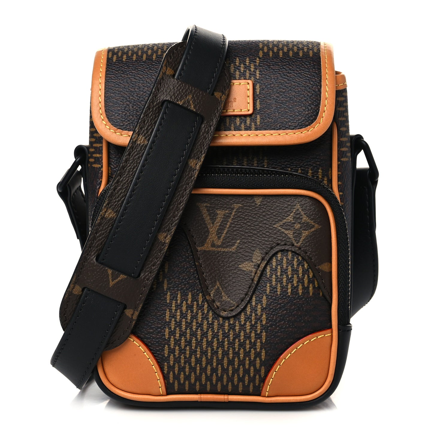 X NIGO Giant Damier Ebene Monogram Nano Amazone Messenger