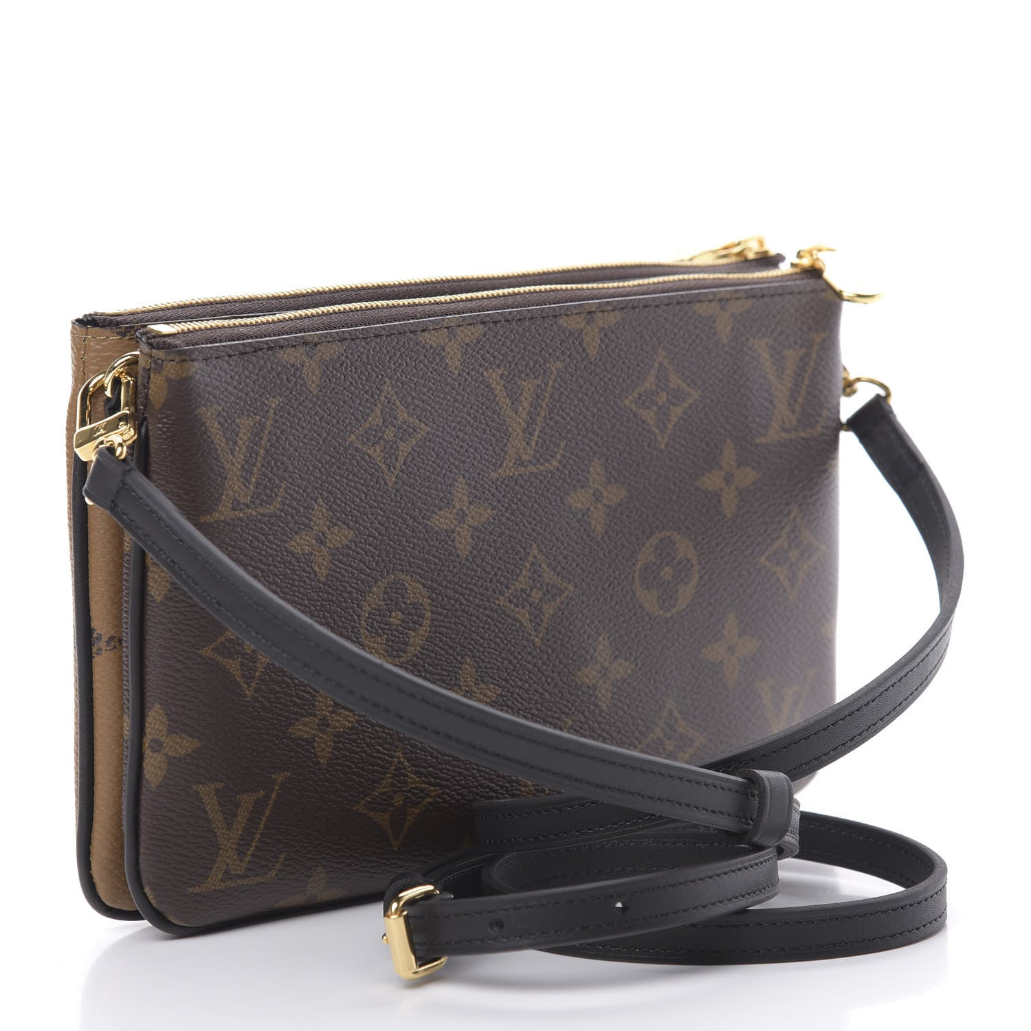 Louis Vuitton Reverse Monogram Giant Double Zip Pochette 3 of 12